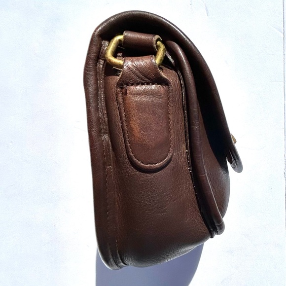 Vintage Coach Watson bag in Mahogany with brass, #9981 - Picture 8 of 12